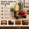 Rustic Display Stand- Built to Order